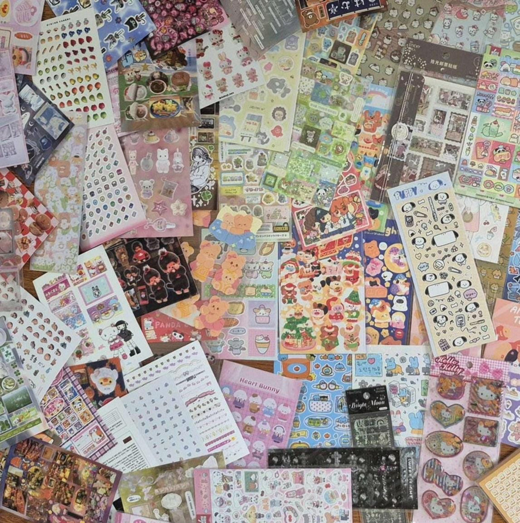 Surprise Sticker Sheets | 10 or 5 pcs