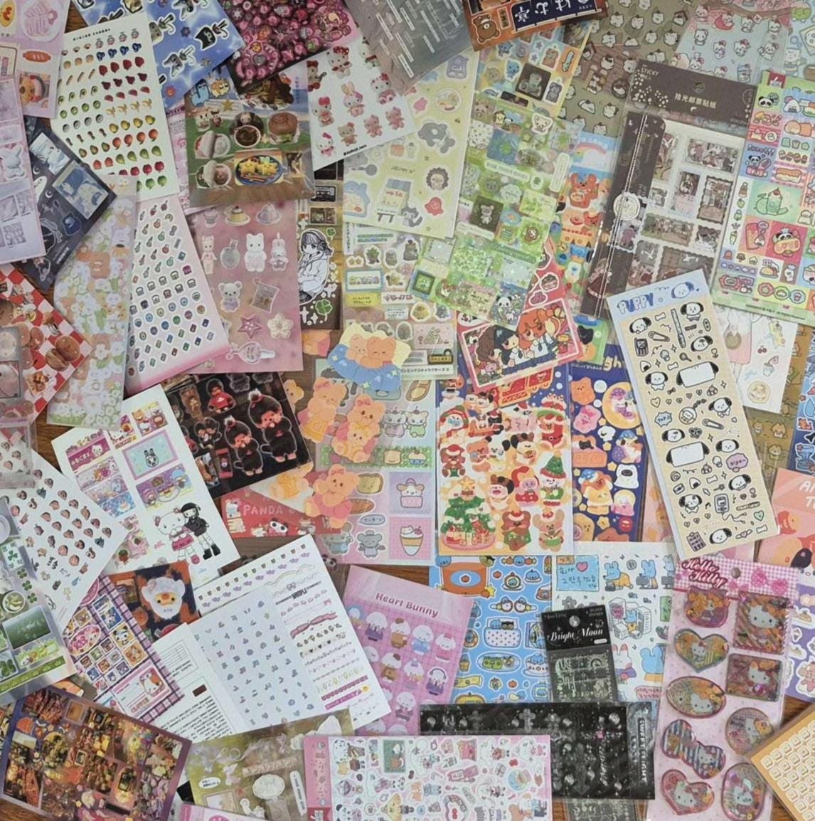 Surprise Sticker Sheets | 10 or 5 pcs