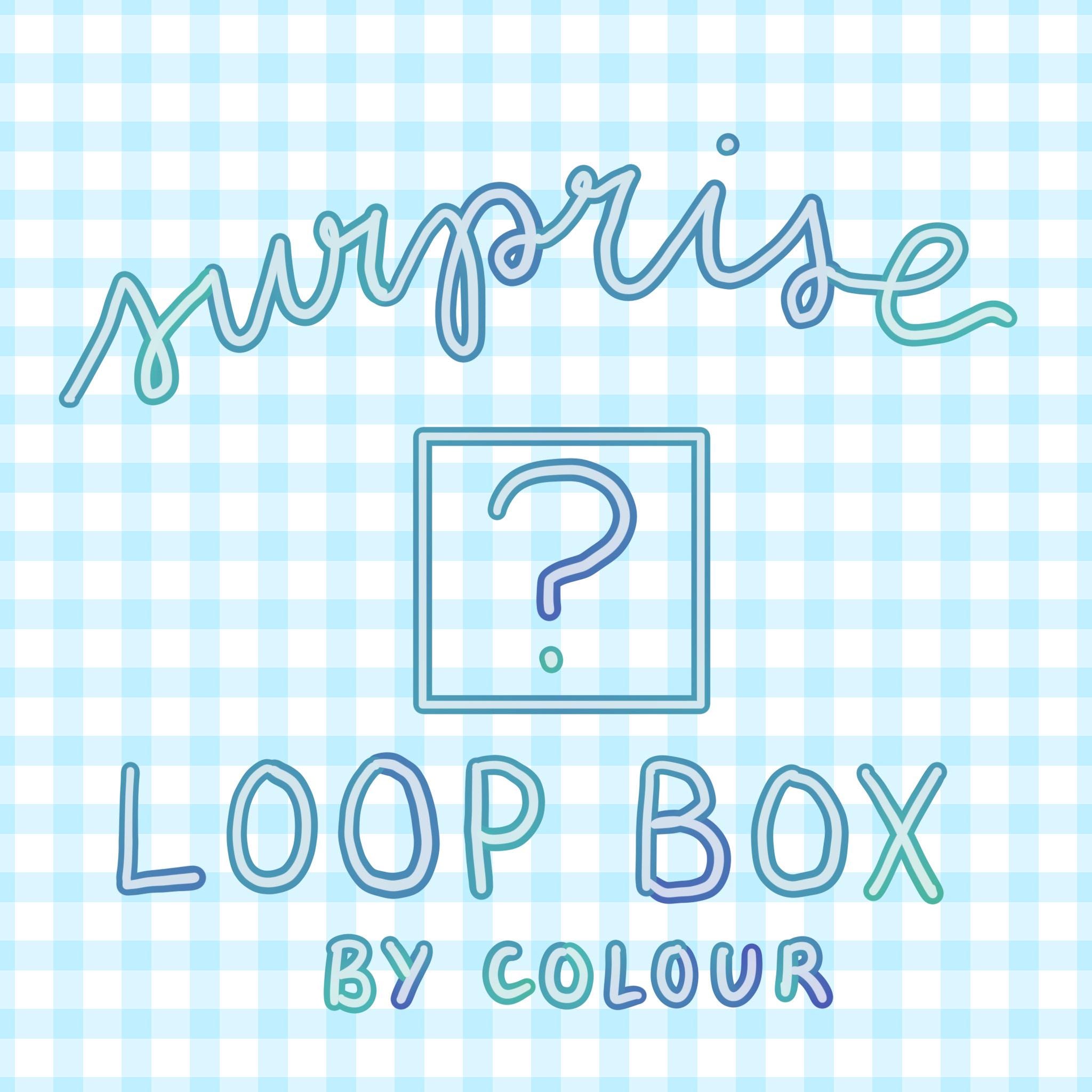 Surprise Tape Loop Box | By Colour | Mystery Bag, Grab Bag, Lucky Bag