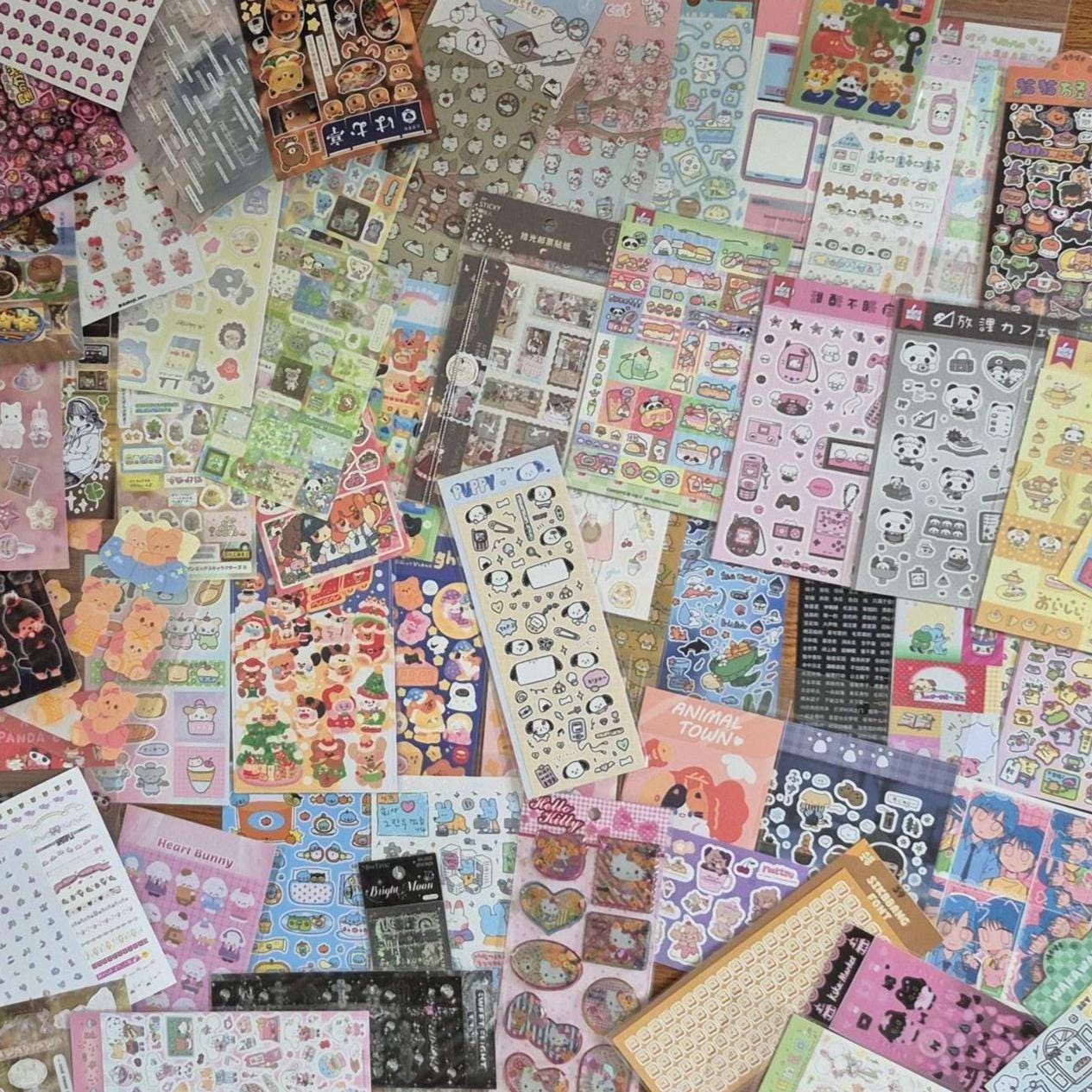 Surprise Sticker Sheets | 10 or 5 pcs