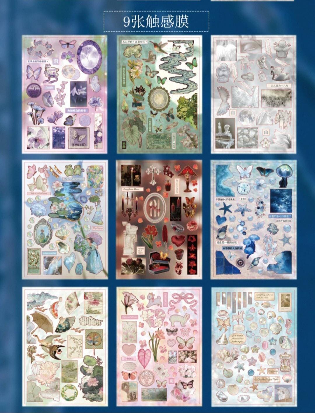 30 Pgs/990 Stickers Dreamcore-Style Sticker Book