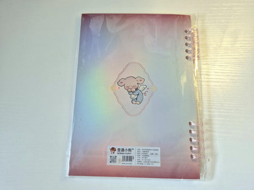 A5 Release Paper Sticker Book, 40 pages, Pastel Pink