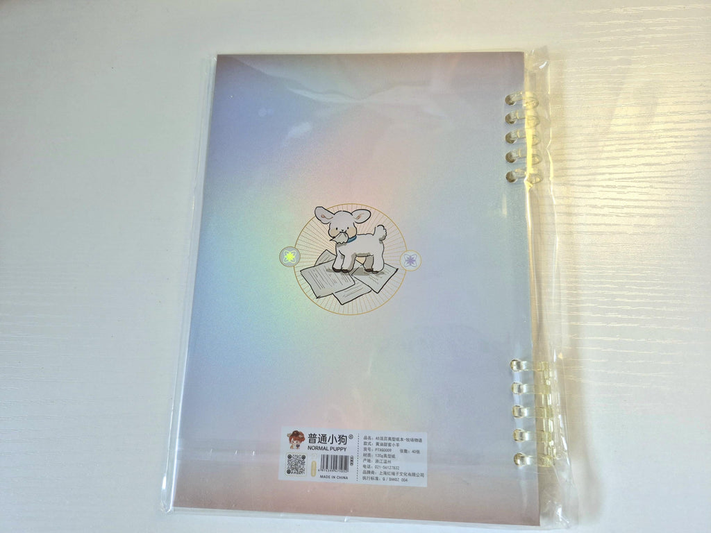 A5 Release Paper Sticker Book, 40 pages, Yellow