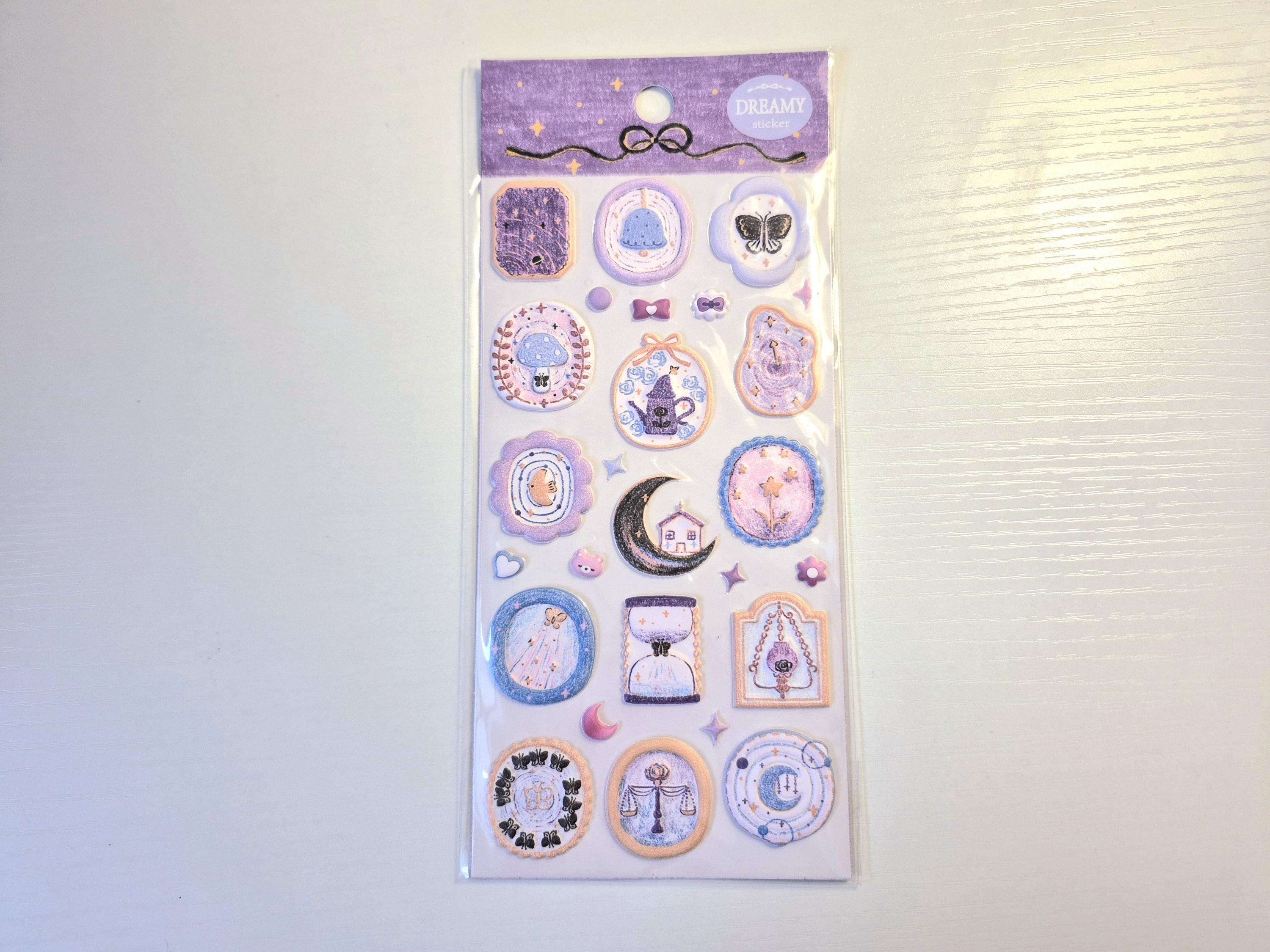3D Stamp Sticker Sheets | Foam Wax-Like