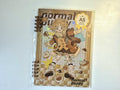 A5 Release Paper Sticker Book, 40 pages, Brown