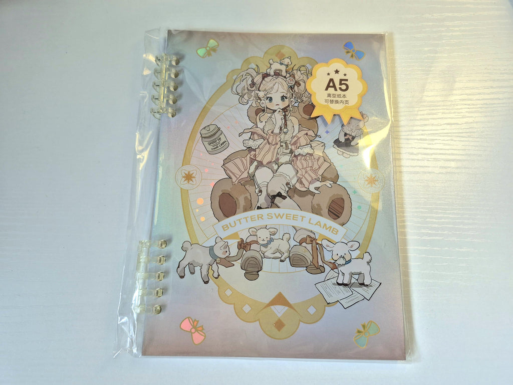 A5 Release Paper Sticker Book, 40 pages, Yellow
