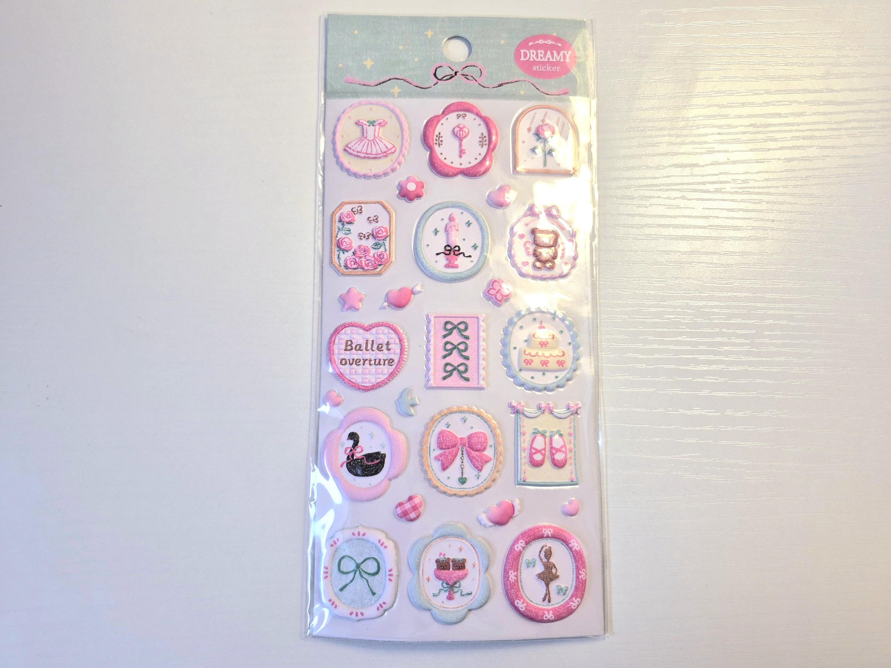 3D Stamp Sticker Sheets | Foam Wax-Like