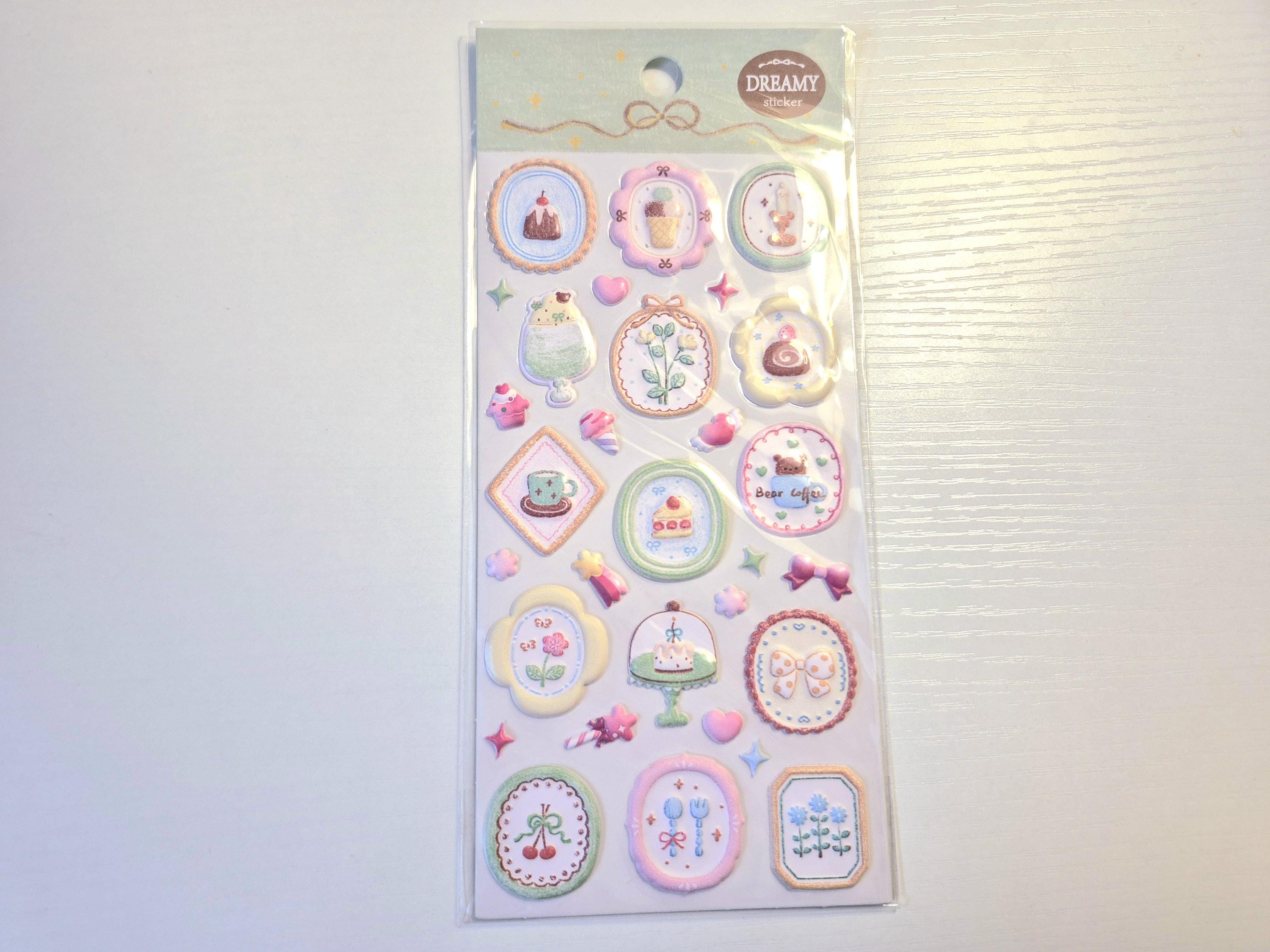 3D Stamp Sticker Sheets | Foam Wax-Like