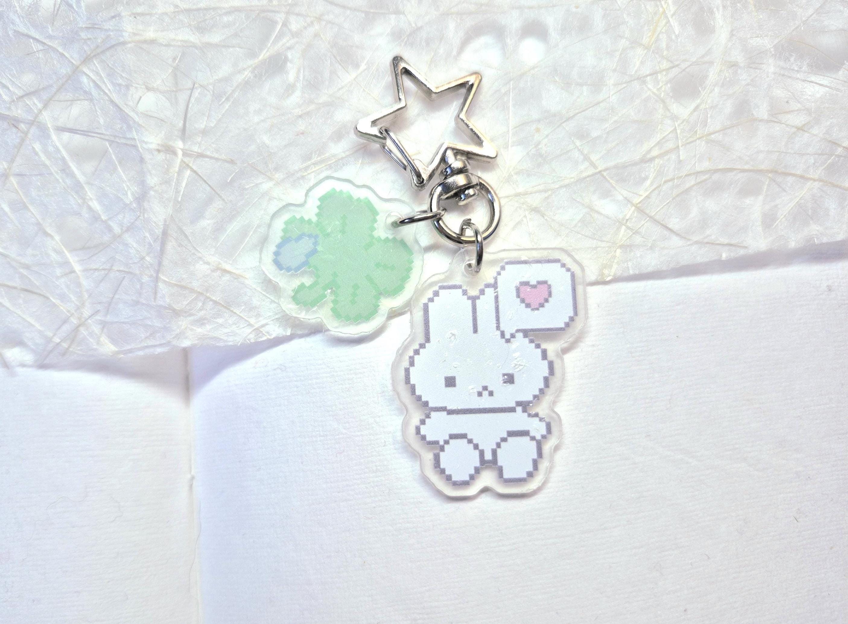 Kawaii Acrylic Charms, Miffy Keychain