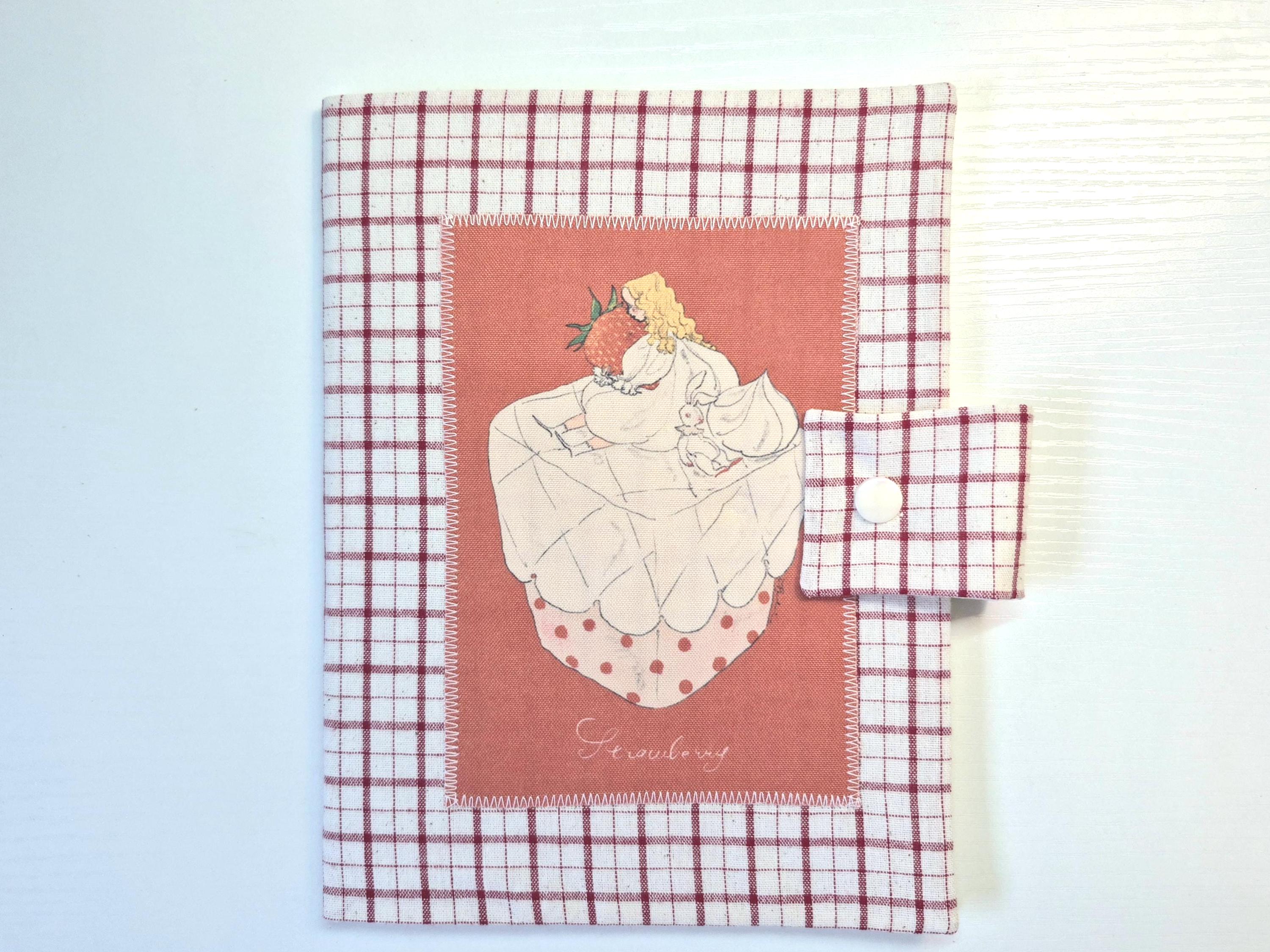 A5 Handmade Journal Cover, Notebook Sleeve