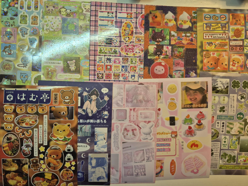 Surprise Sticker Sheets | 10 or 5 pcs