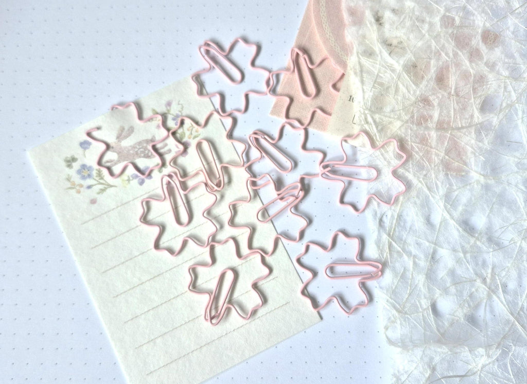 Sakura Cherry Blossoms Paper Clips