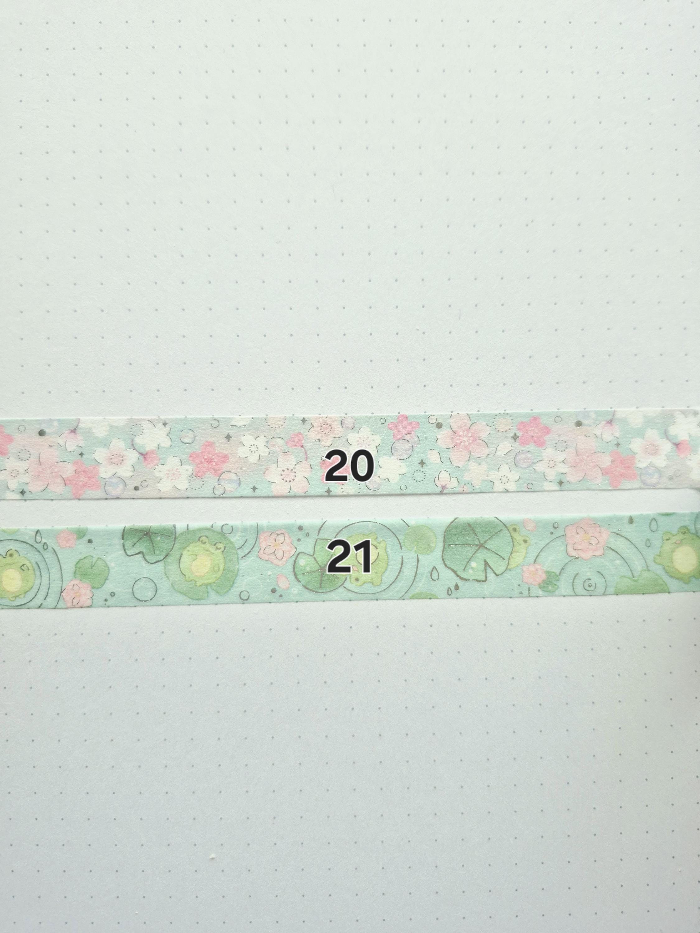 Japanese Washi Tape Samples 7