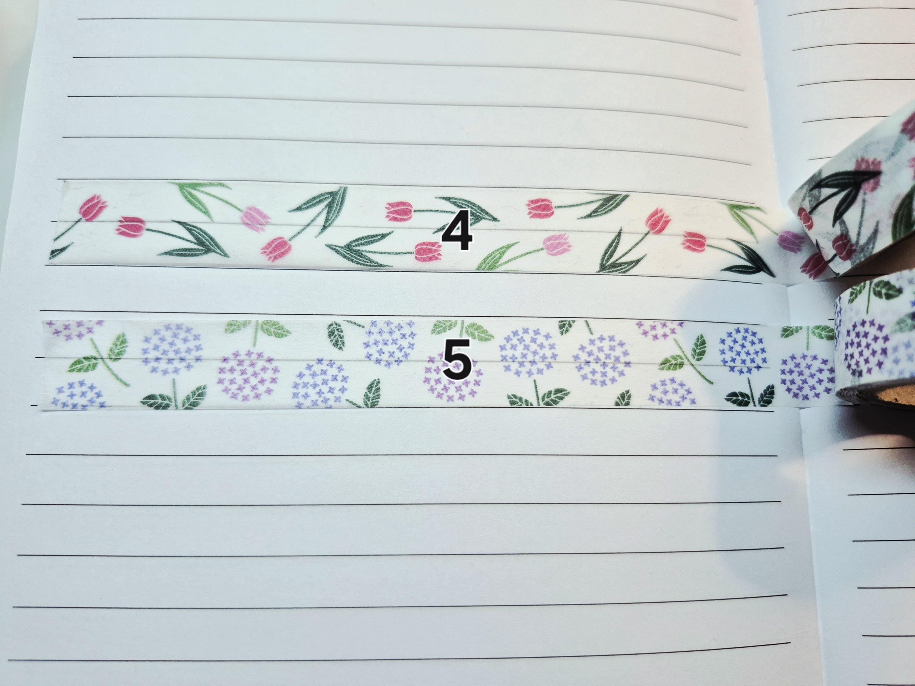 Japanese Washi Tape Samples 2