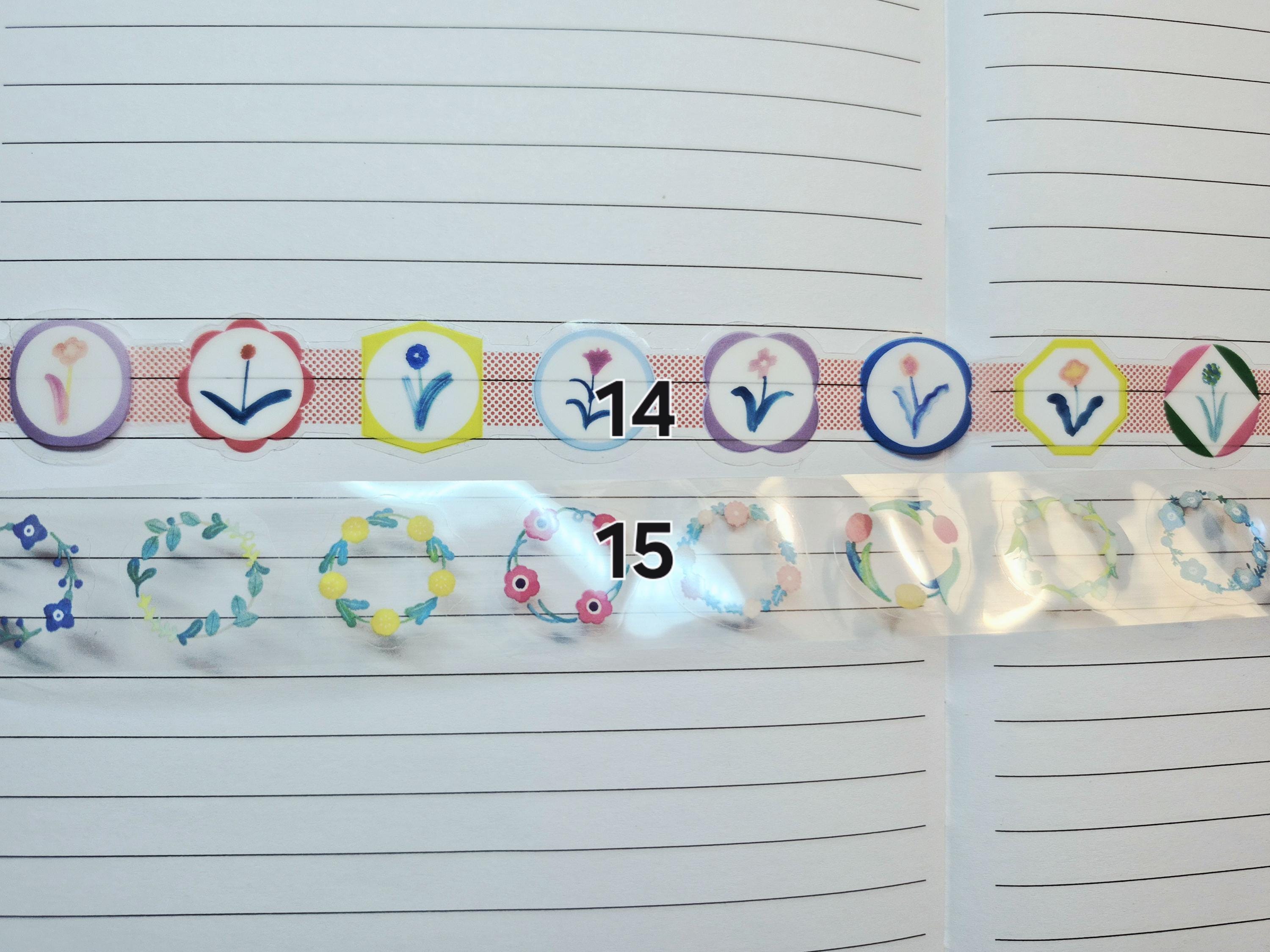 Japanese PET Tape Samples 1
