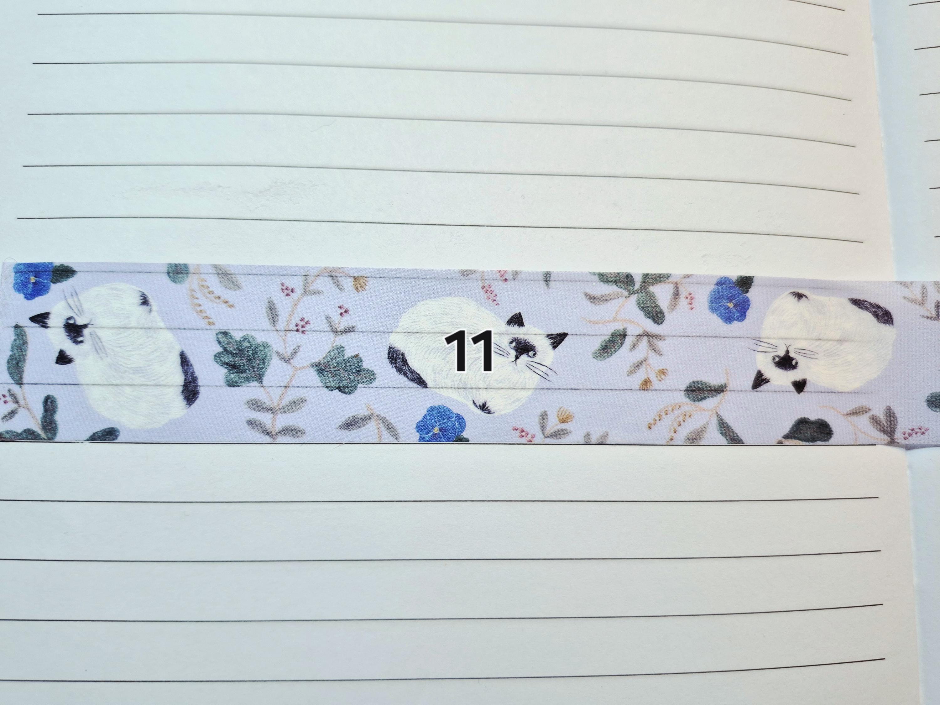 Japanese Washi Tape Samples 4