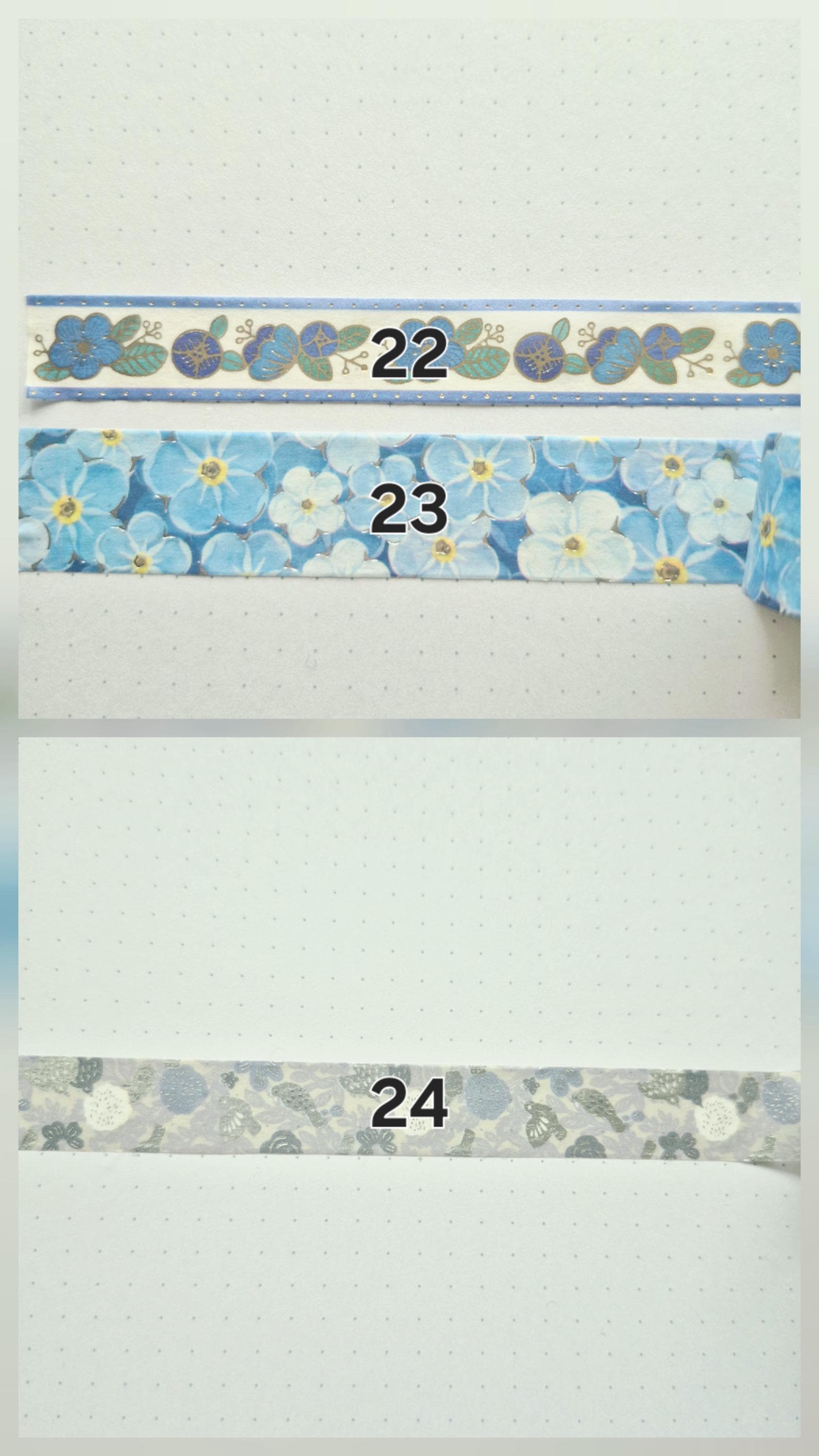 Japanese Washi Tape Samples 8