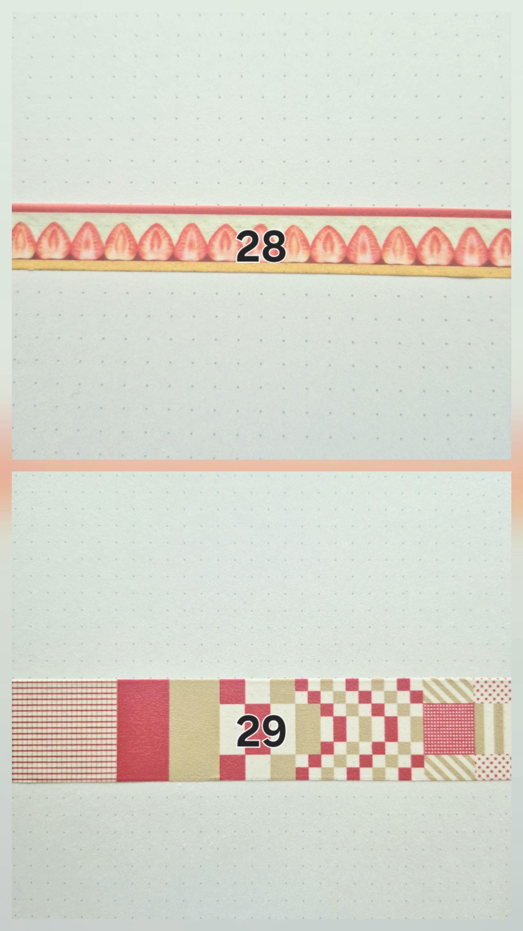 Japanese Washi Tape Samples 9
