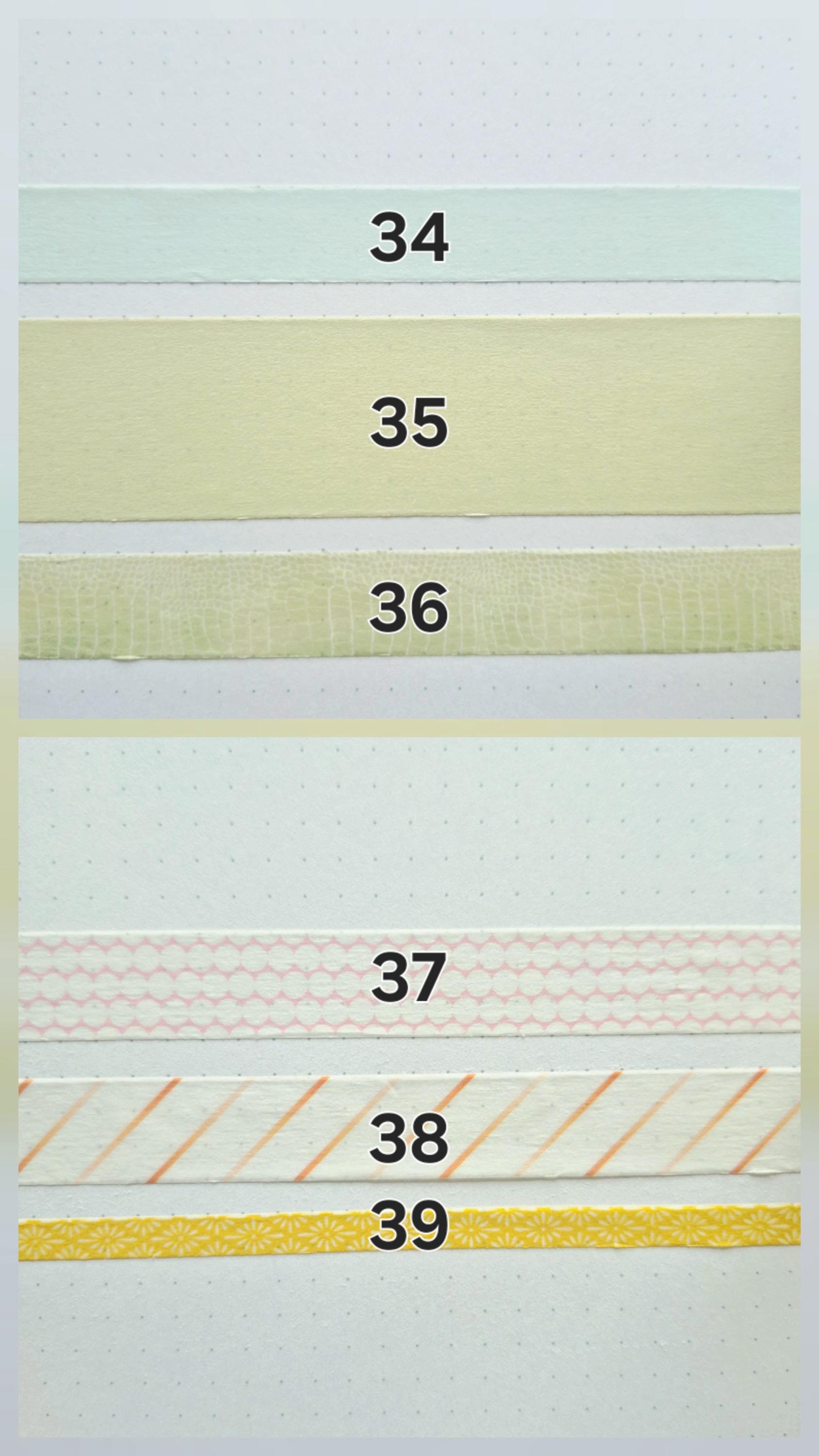 Japanese Washi Tape Samples 11