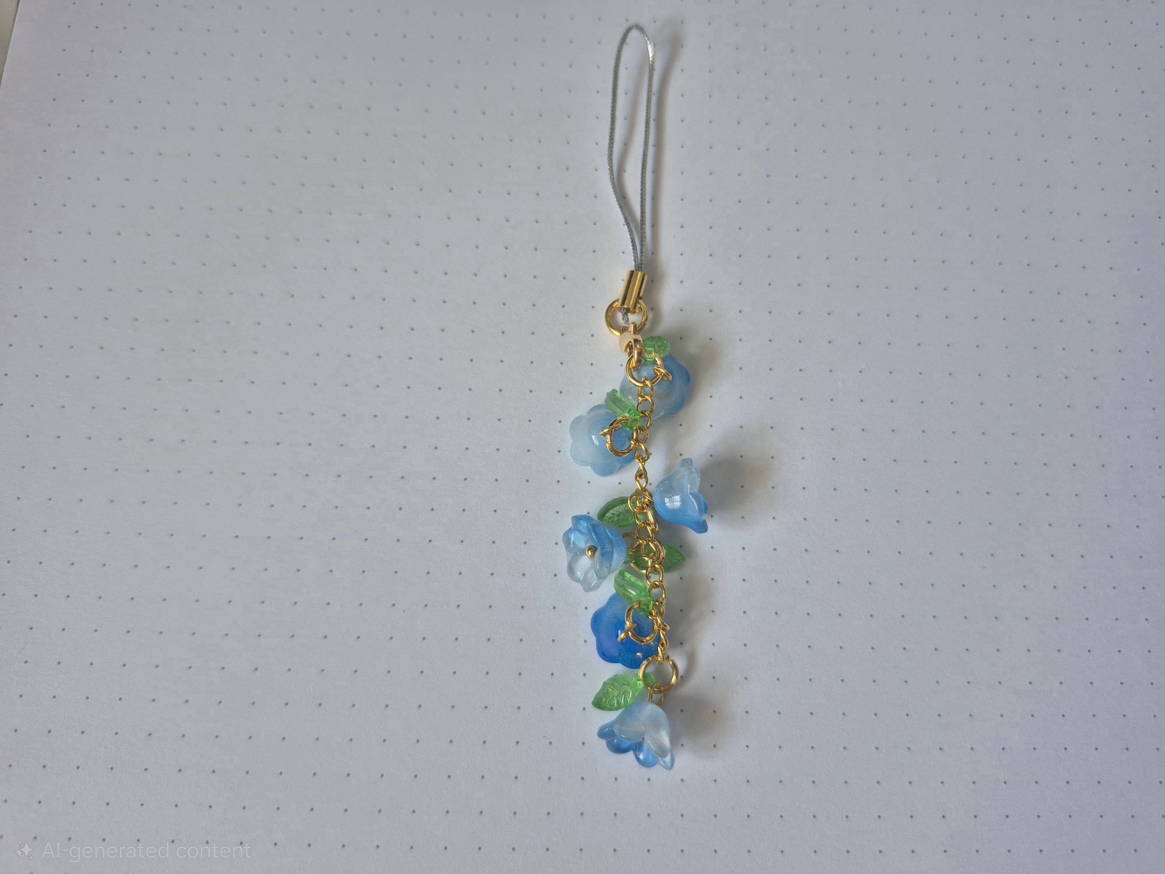 Kawaii Keychain Charms, Flowers