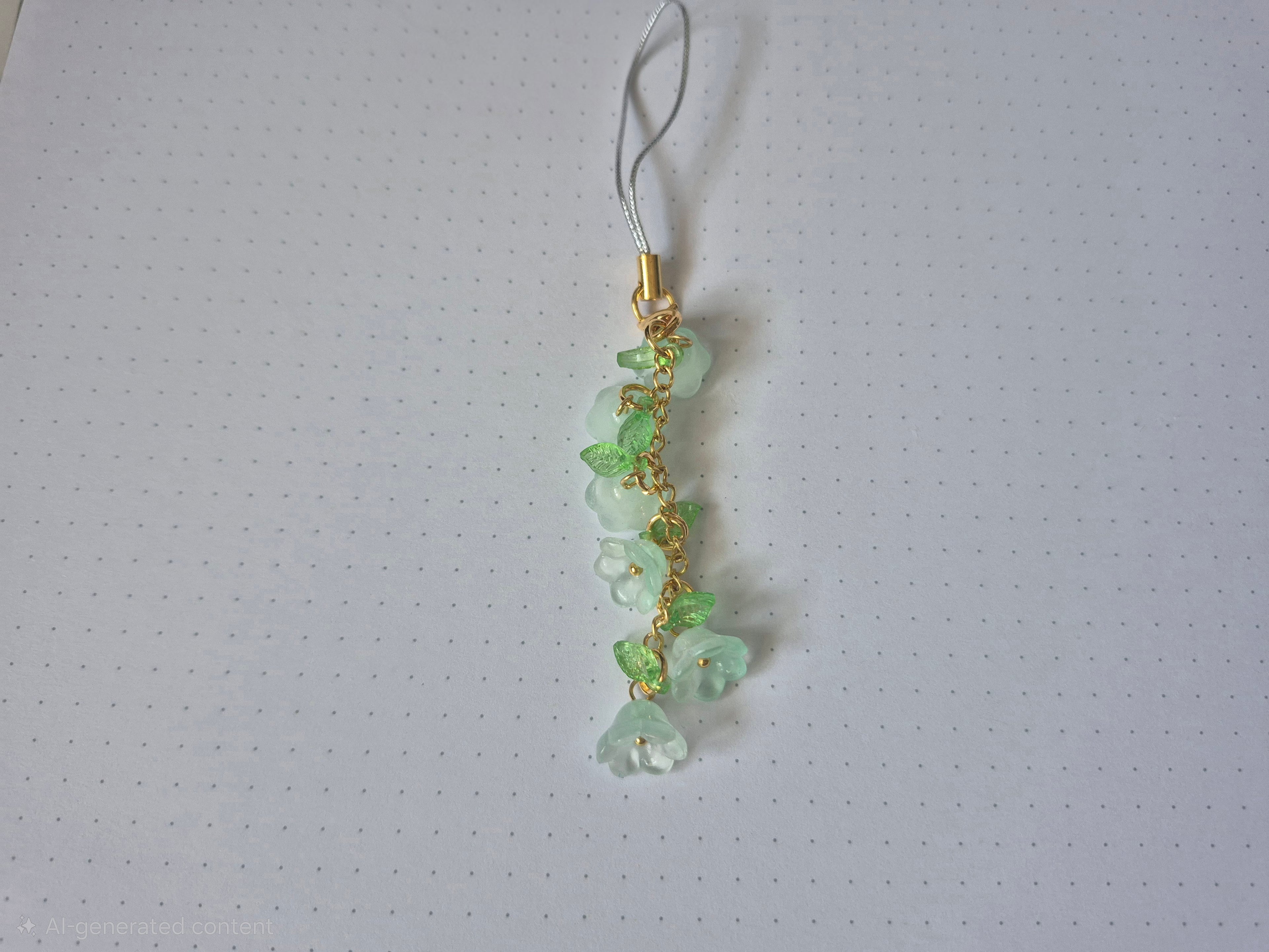 Kawaii Keychain Charms, Flowers