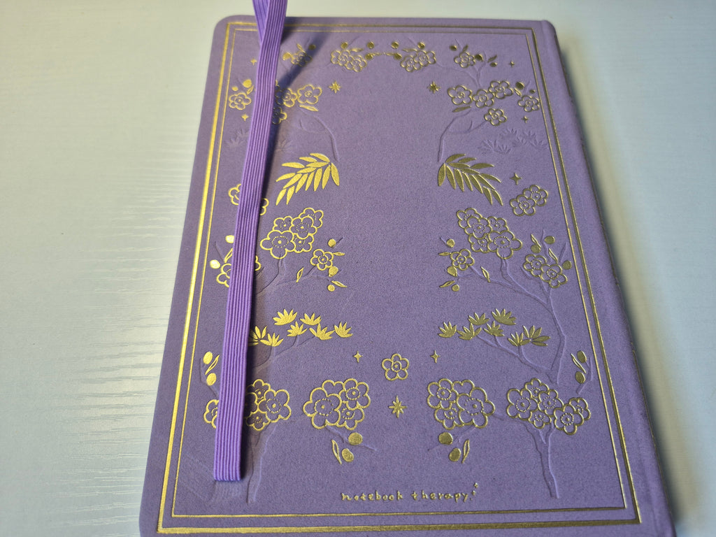 B Grade Notebook | A5 Dot Purple