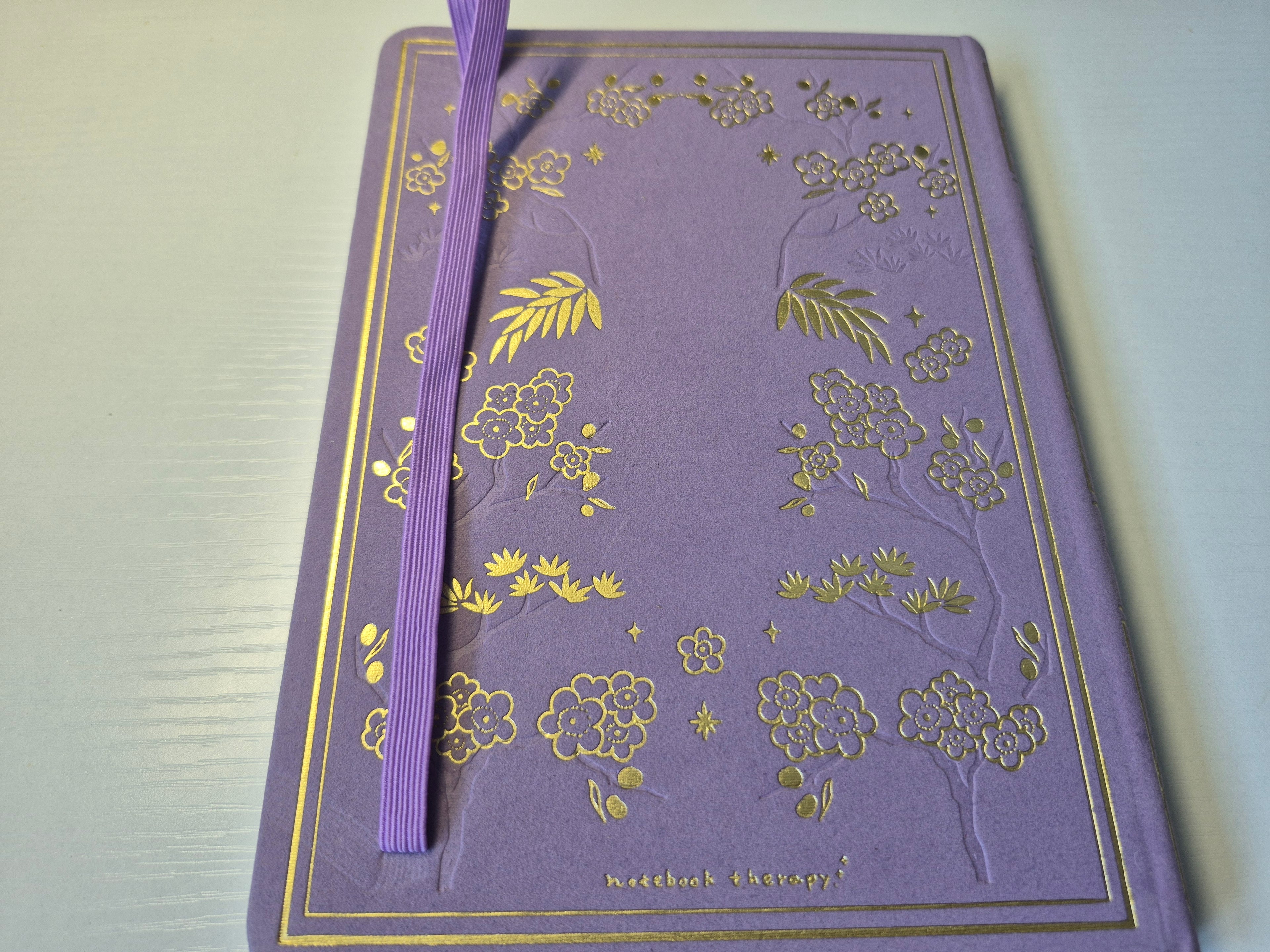 B Grade Notebook | A5 Dot Purple