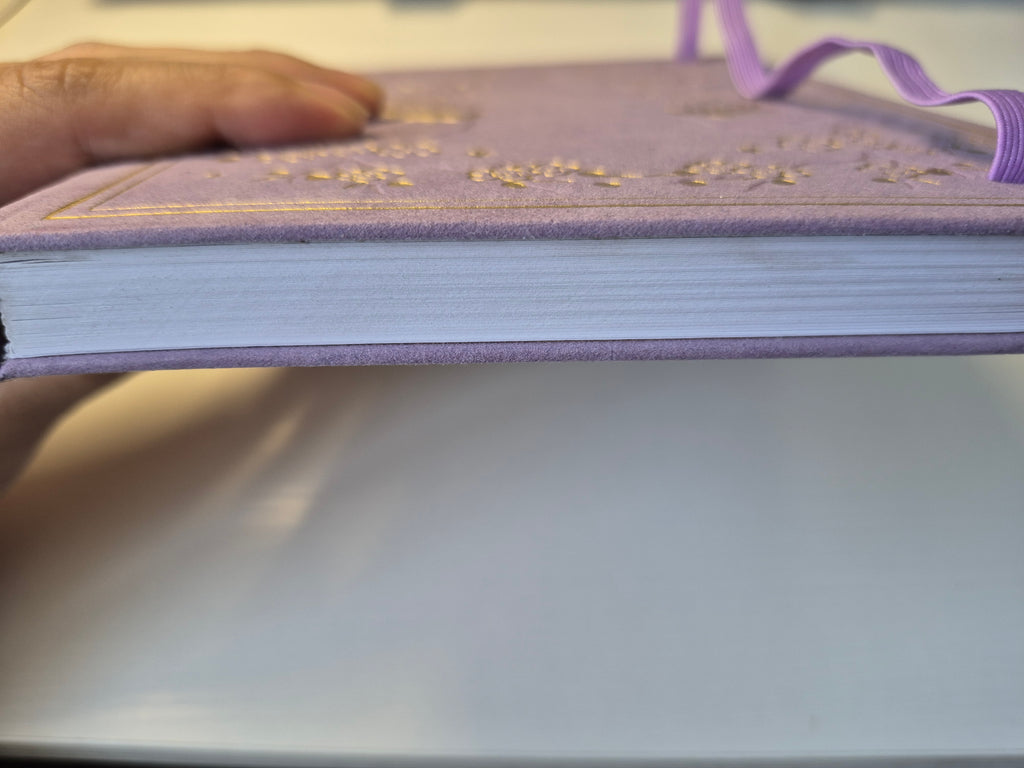 B Grade Notebook | A5 Dot Purple