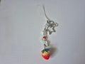 Kawaii Keychain Charms, Red Strawberry