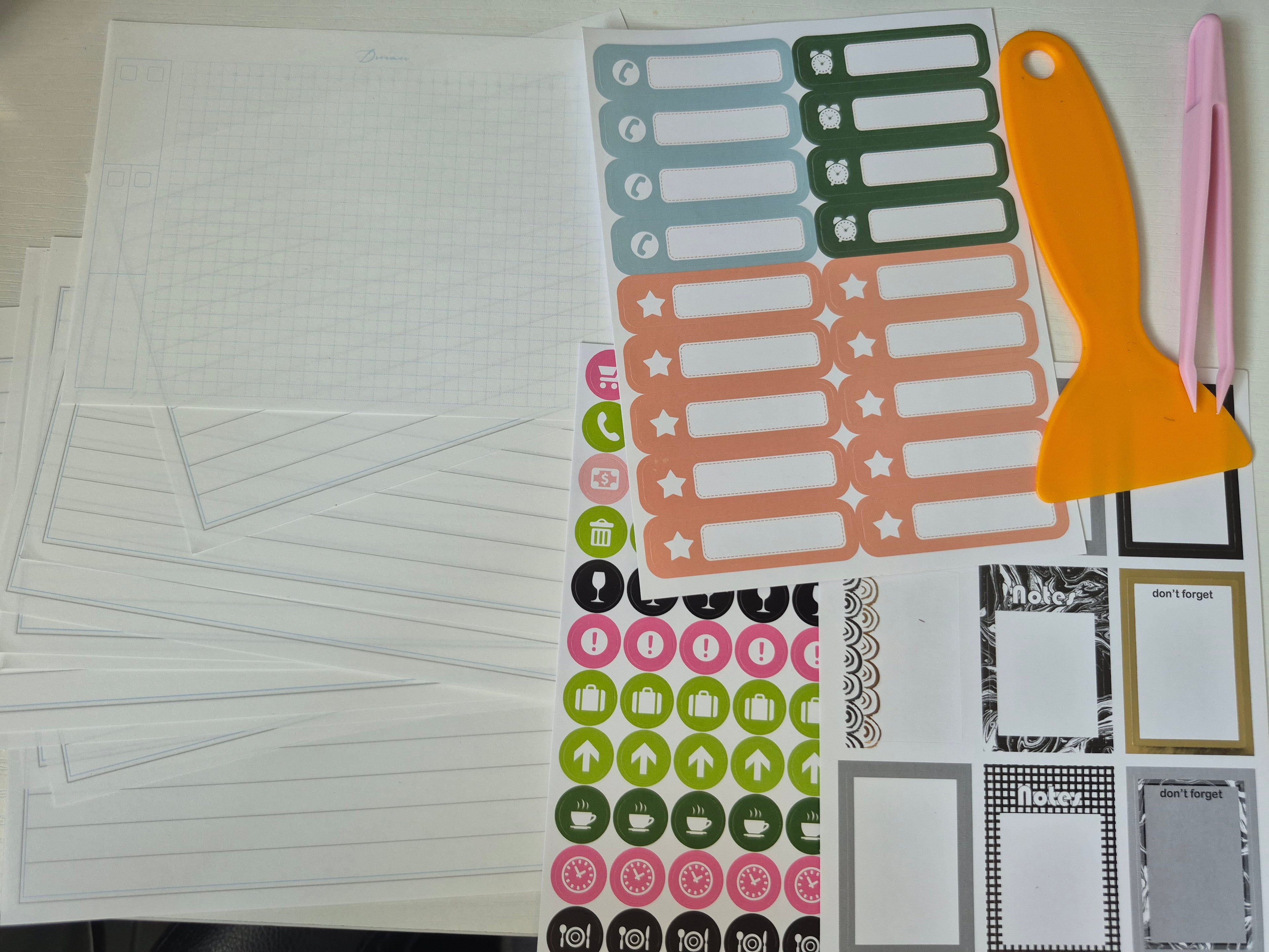 DEAL | Stickers, tools, and paper