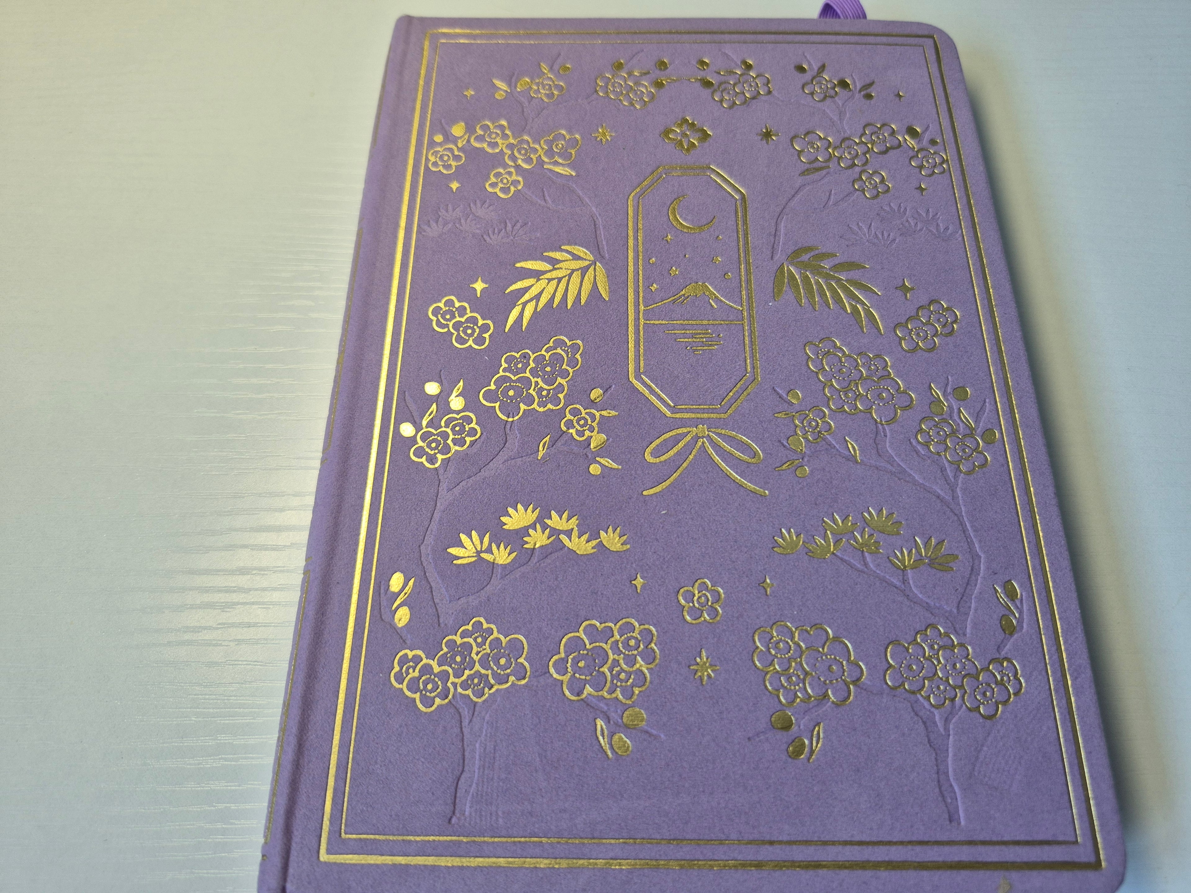 B Grade Notebook | A5 Dot Purple