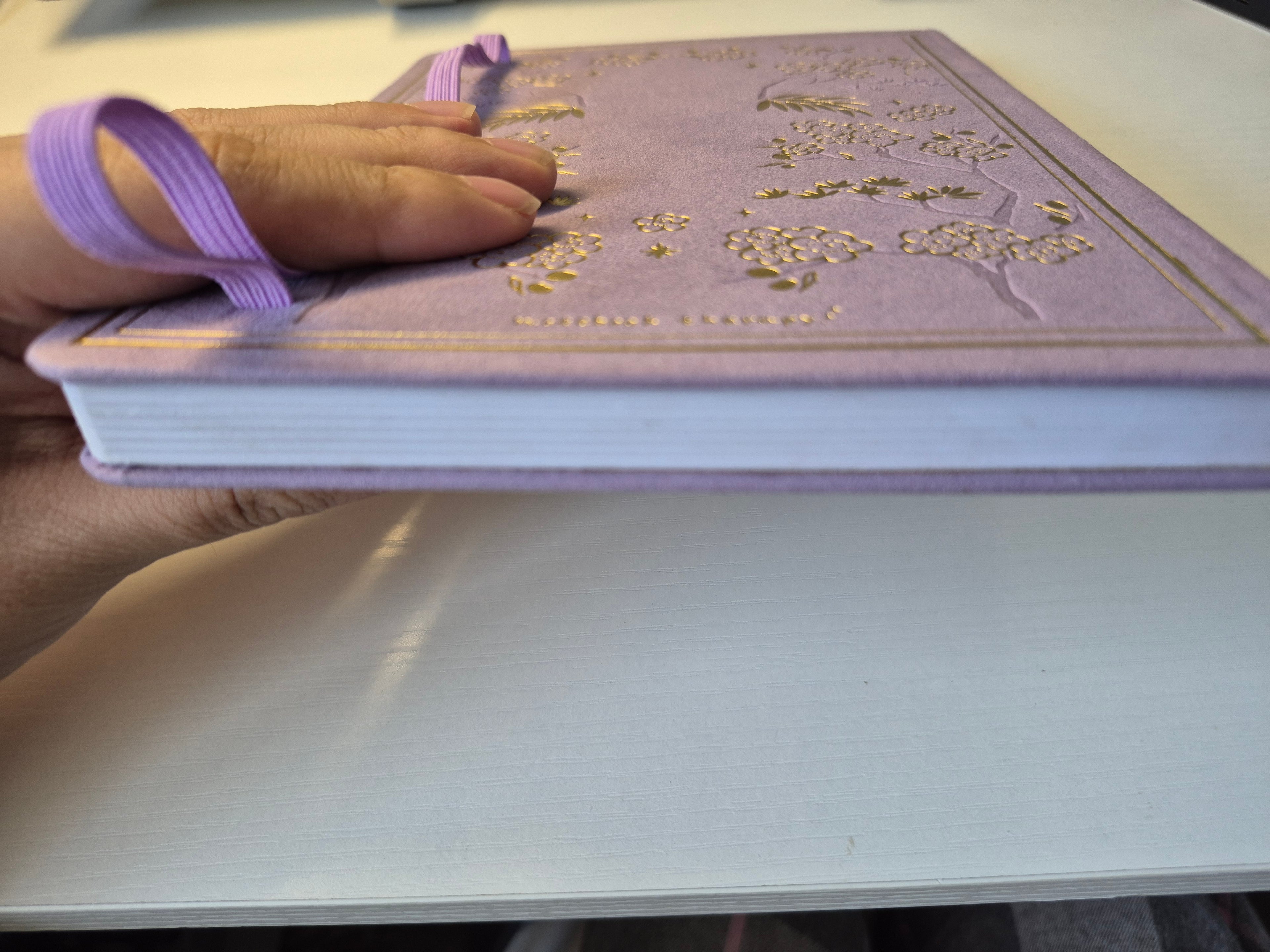 B Grade Notebook | A5 Dot Purple