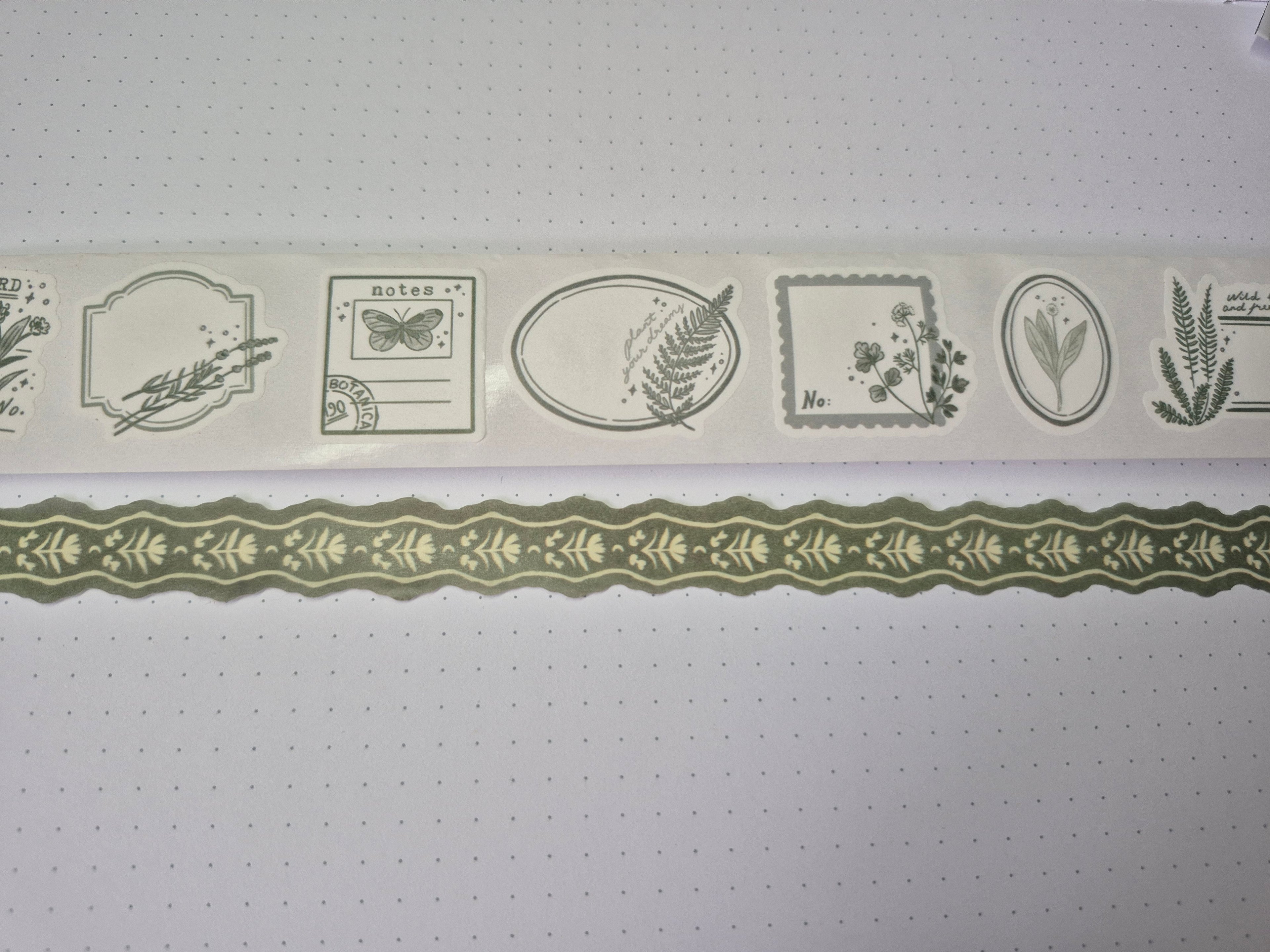 Small Artist Tape Samples | notebook therapy 2
