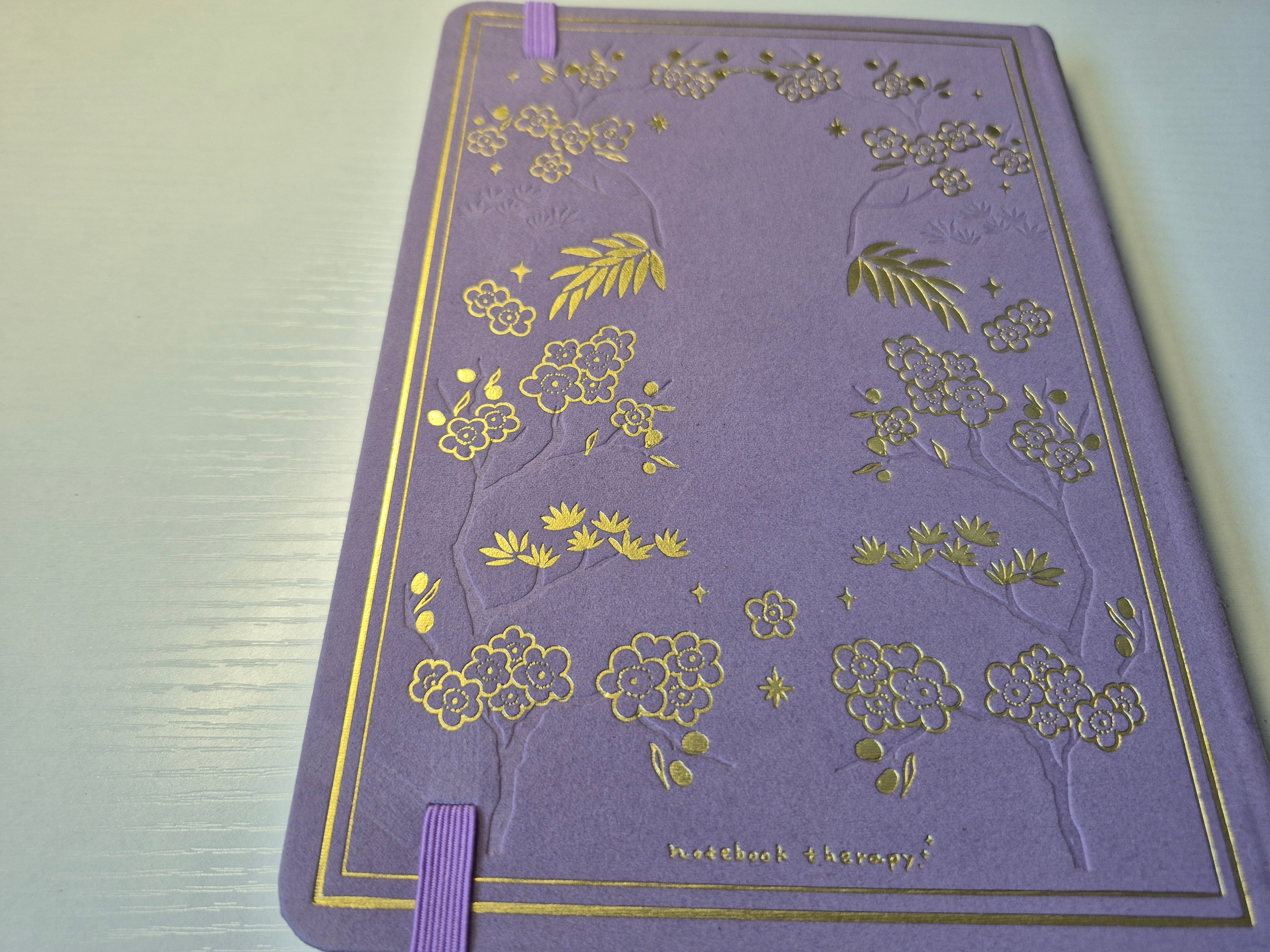 B Grade Notebook | A5 Dot Purple