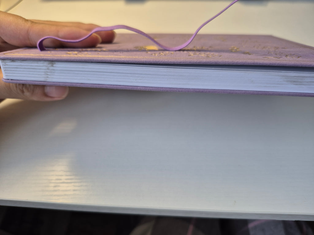 B Grade Notebook | A5 Dot Purple