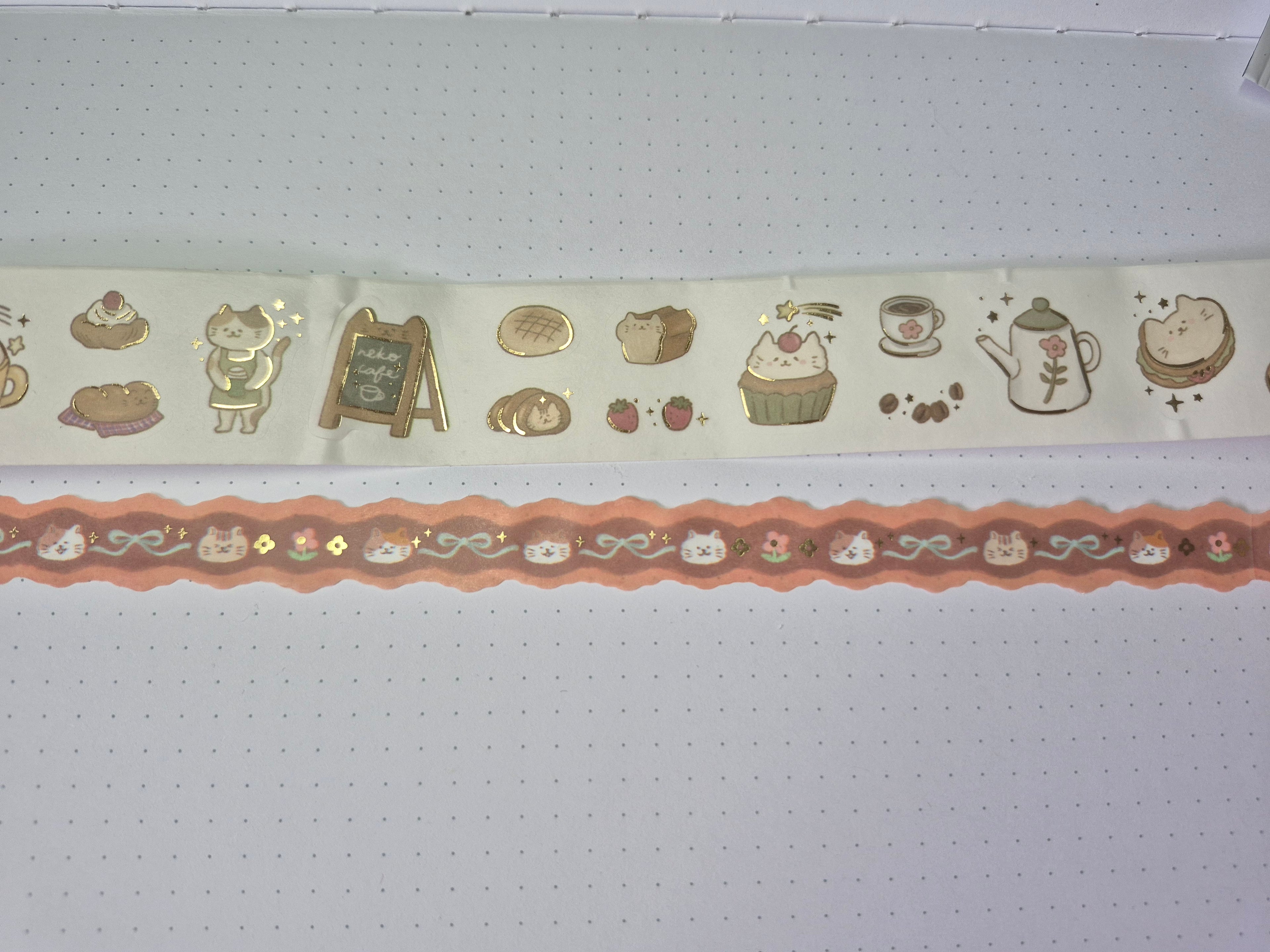Small Artist Tape Samples | notebook therapy 1