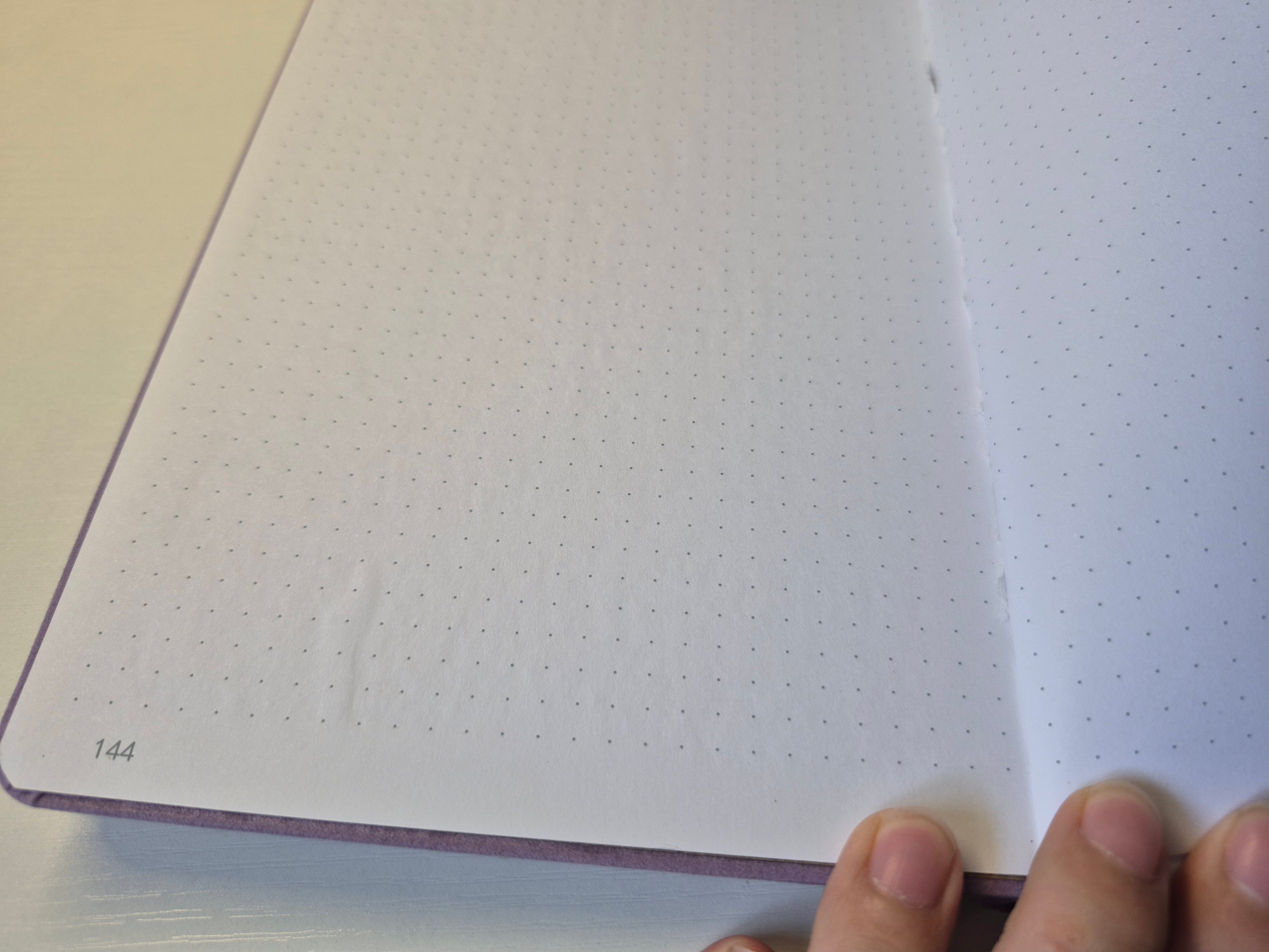 B Grade Notebook | A5 Dot Purple