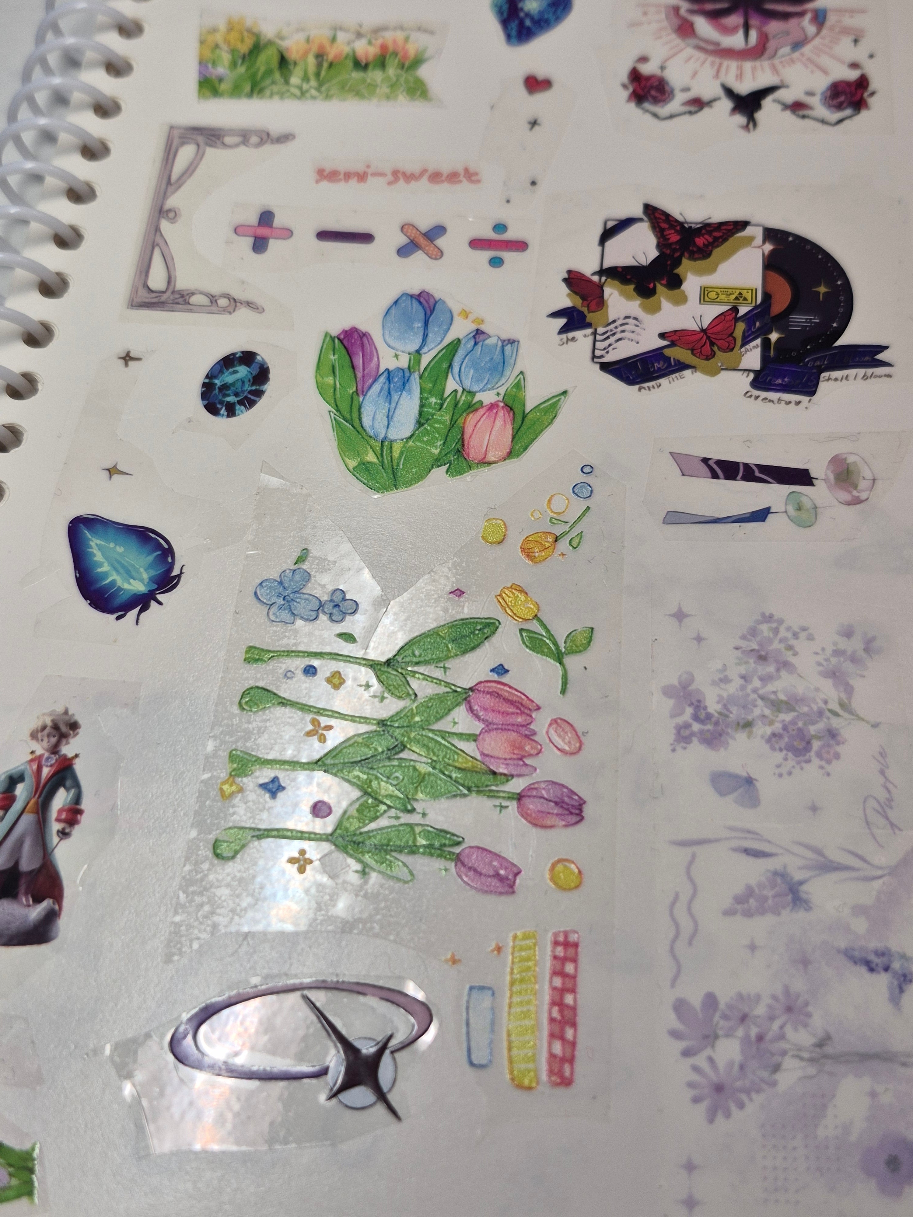 DEAL | A5 Release Paper Sheet with used Tape